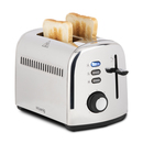 Bild 2 von H.Koenig Toaster  TOS9 / 2 Breite Schlitze 40mm /  Edelstahl /  Vintage / 7 Stufen Bräunung / Auftau