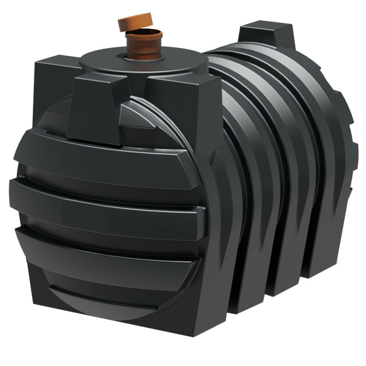 Bild 1 von Abwassertank 3000 Liter, Erdeinbau, nahtlos gefertigt