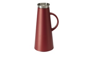 KHG Isolierkanne schmal rot Edelstahl, Kunststoff, Kunststoff, Edelstahl Maße (cm): H: 32,5  Ø: [13.8] Kaffee & Tee