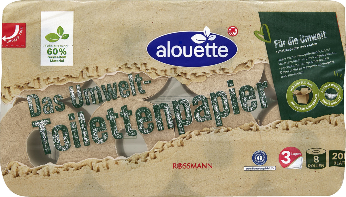 Bild 1 von alouette Umwelt Toilettenpapier