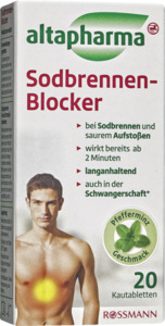 altapharma Sodbrennen Blocker 0.15 EUR/1 Stück
