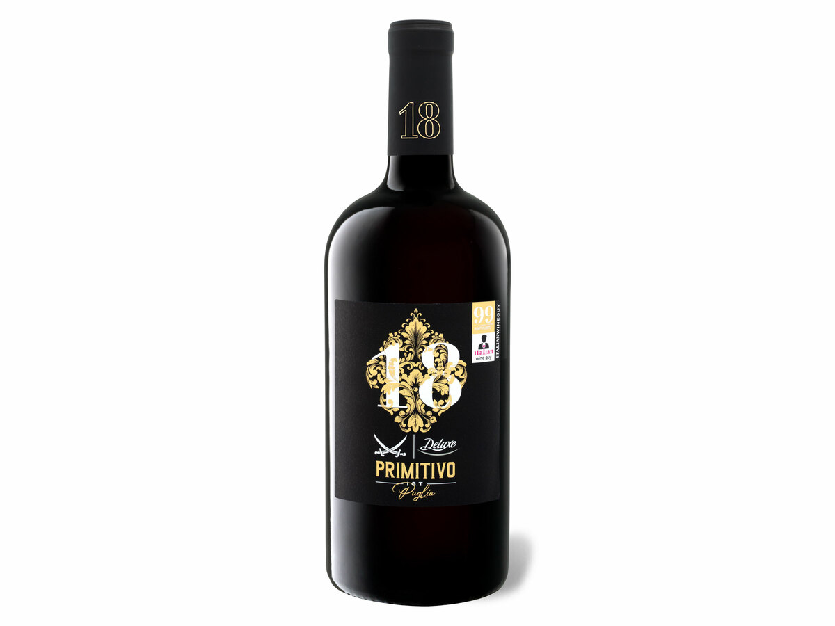 SANSIBAR Deluxe 18 Gradi Primitivo Puglia IGT trocken, Rotwein 2021 von ...
