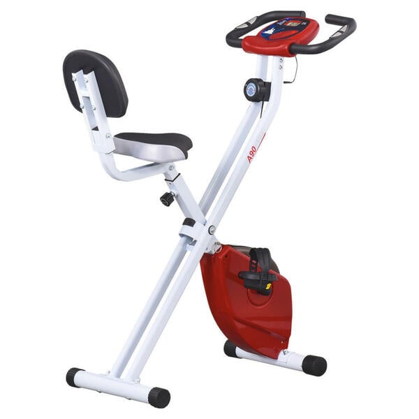 Bild 1 von HOMCOM Fahrradtrainer rot Stahl H/L: ca. 109x97 cm