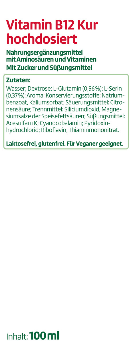 Bild 2 von altapharma Vitamin B12 Kur hochdosiert 6.99 EUR/100 ml