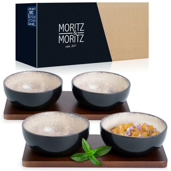 Bild 1 von Moritz & Moritz Servierschalen grau Porzellan