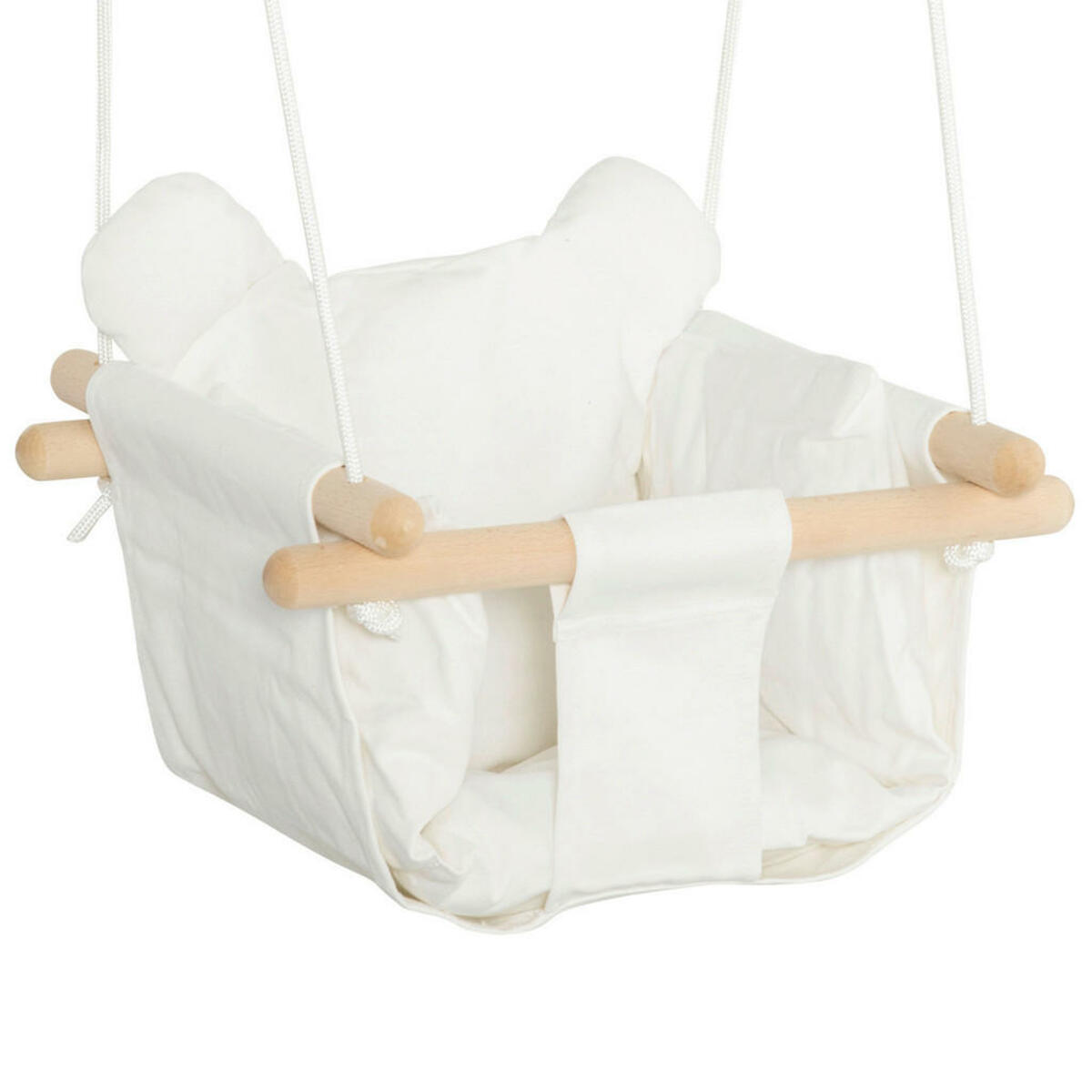 Bild 1 von Outsunny Babyschaukel cremeweiß B/H/L: ca. 40x180x40 cm