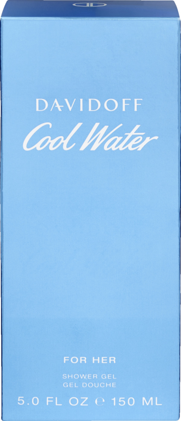 Bild 2 von Davidoff Cool Water Woman, Shower Gel 150 ml