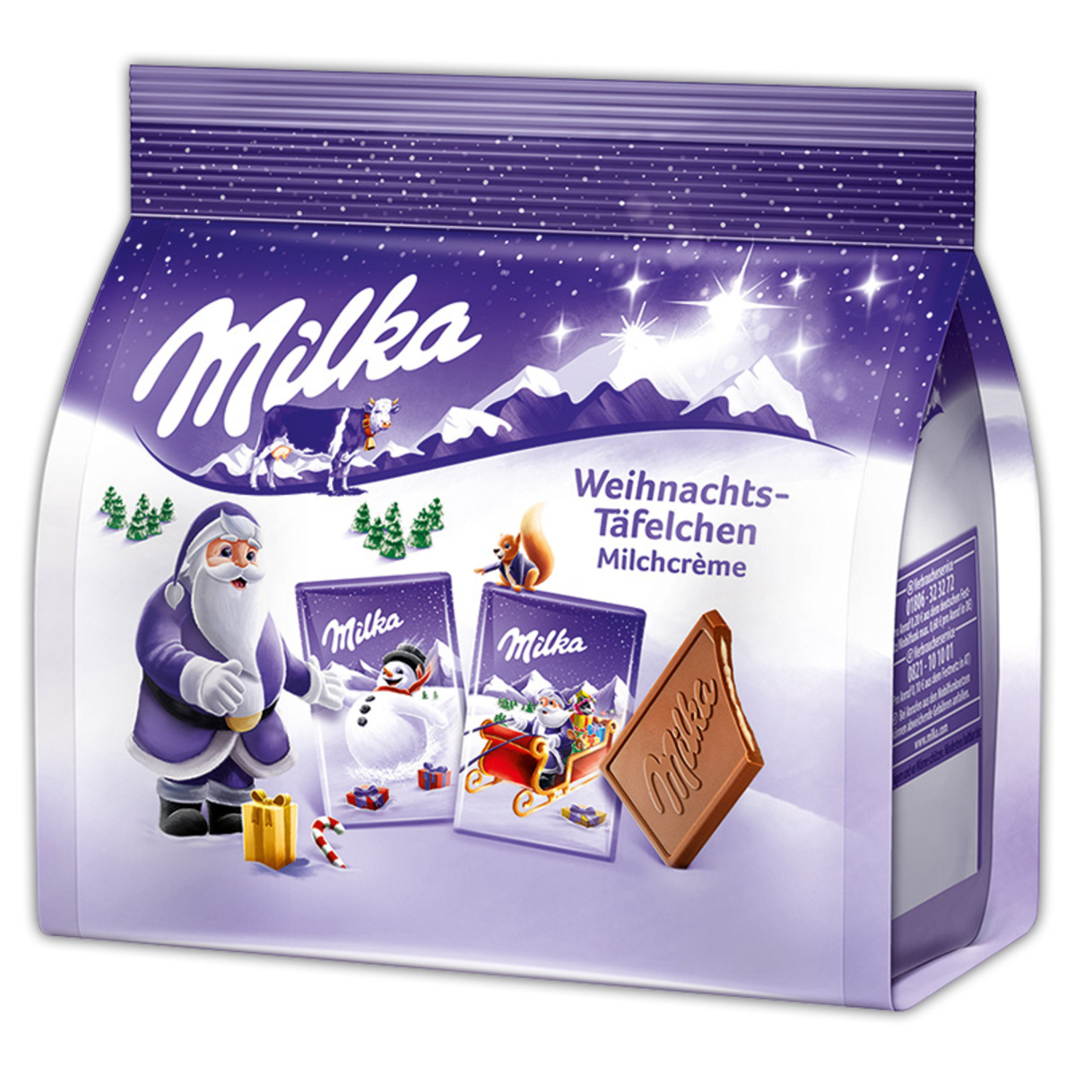 Bild 1 von Milka Weihnachts-Täfelchen