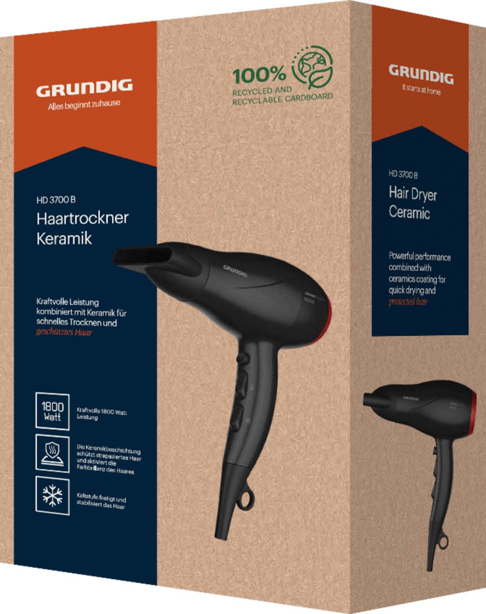 Bild 1 von Grundig Haartrockner HD 3700 B