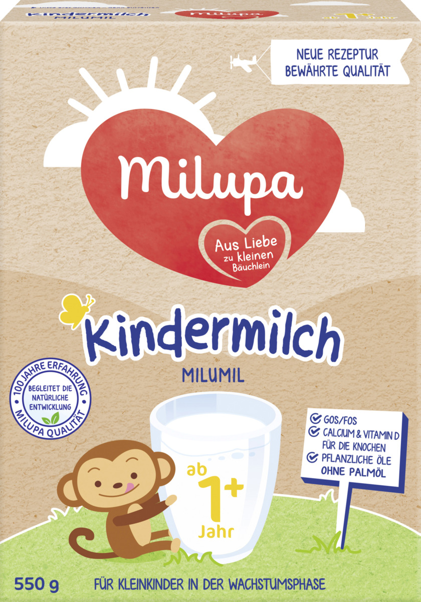 Bild 1 von Milupa Milumil Kindermilch 1+ ab 1 Jahr