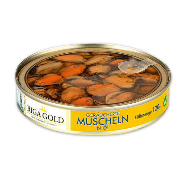 Bild 2 von Riga Gold Geräucherte Muscheln / Thunfisch