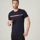Bild 1 von T-Shirt Slim Fitness Baumwolle dehnbar Herren blau