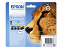 Bild 1 von EPSON »T0715« Gepard Multipack Tintenpatronen Schwarz/Cyan/Magenta/Gelb