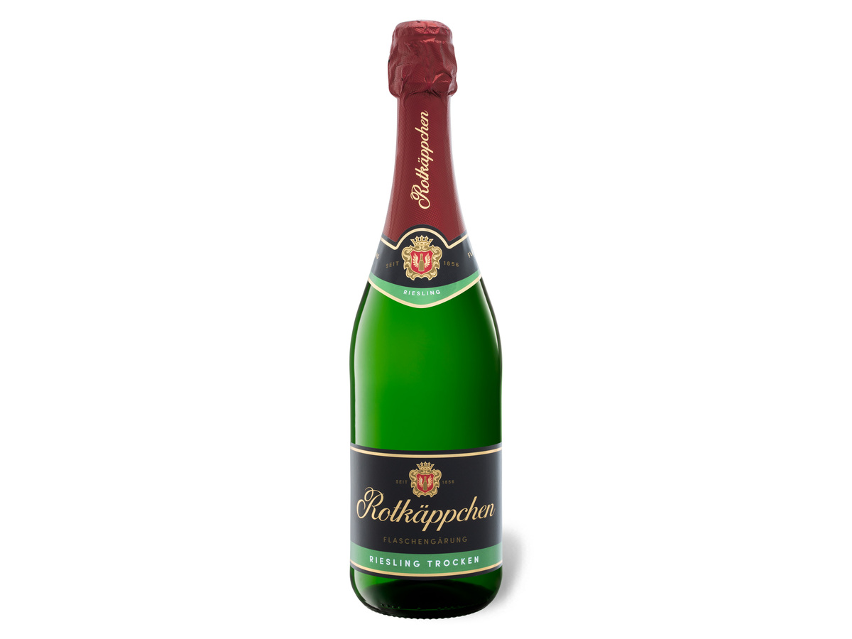 Rotkäppchen Sekt Flaschengärung Riesling trocken, Schaumwein von Lidl