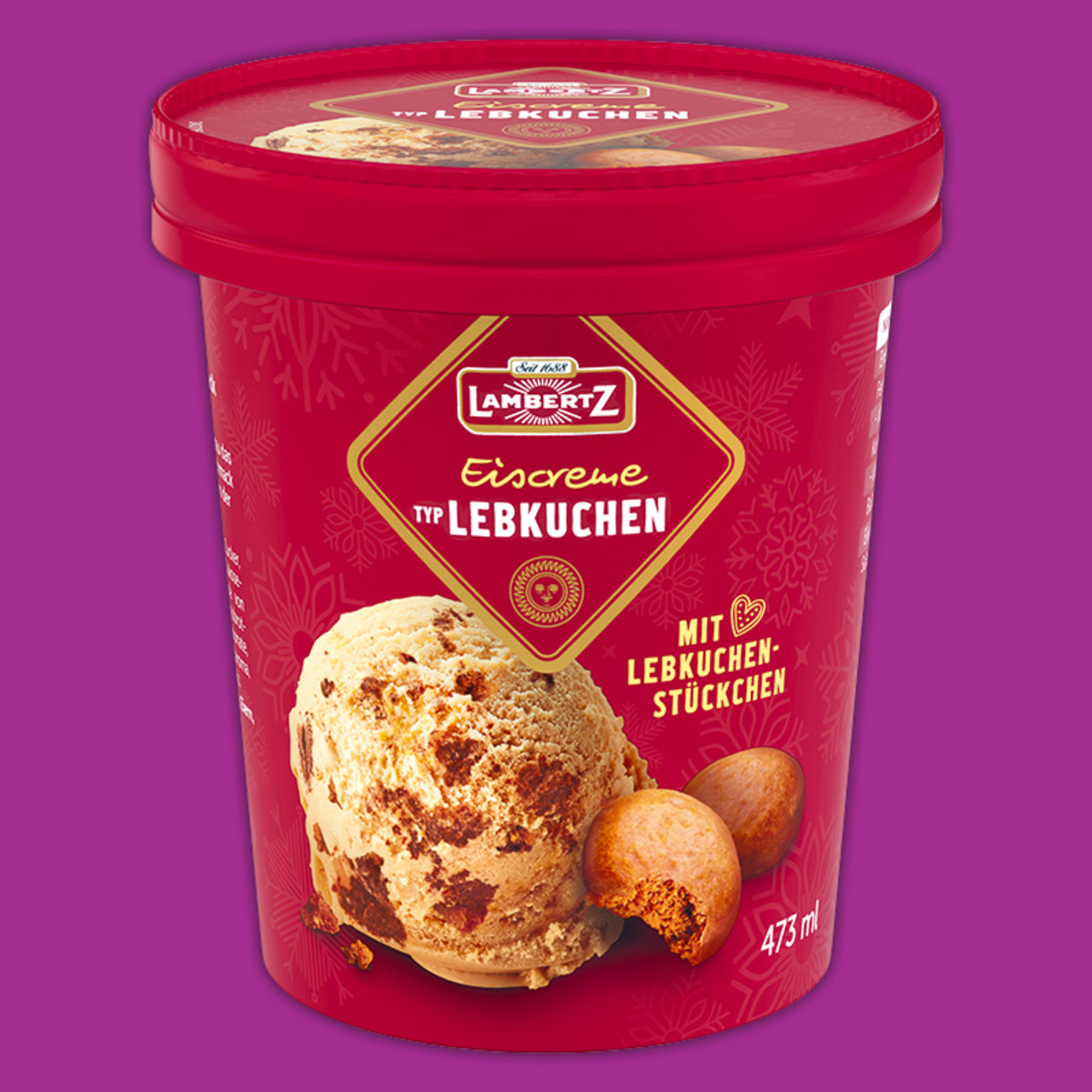 Bild 1 von Lambertz Eiscreme Typ Lebkuchen