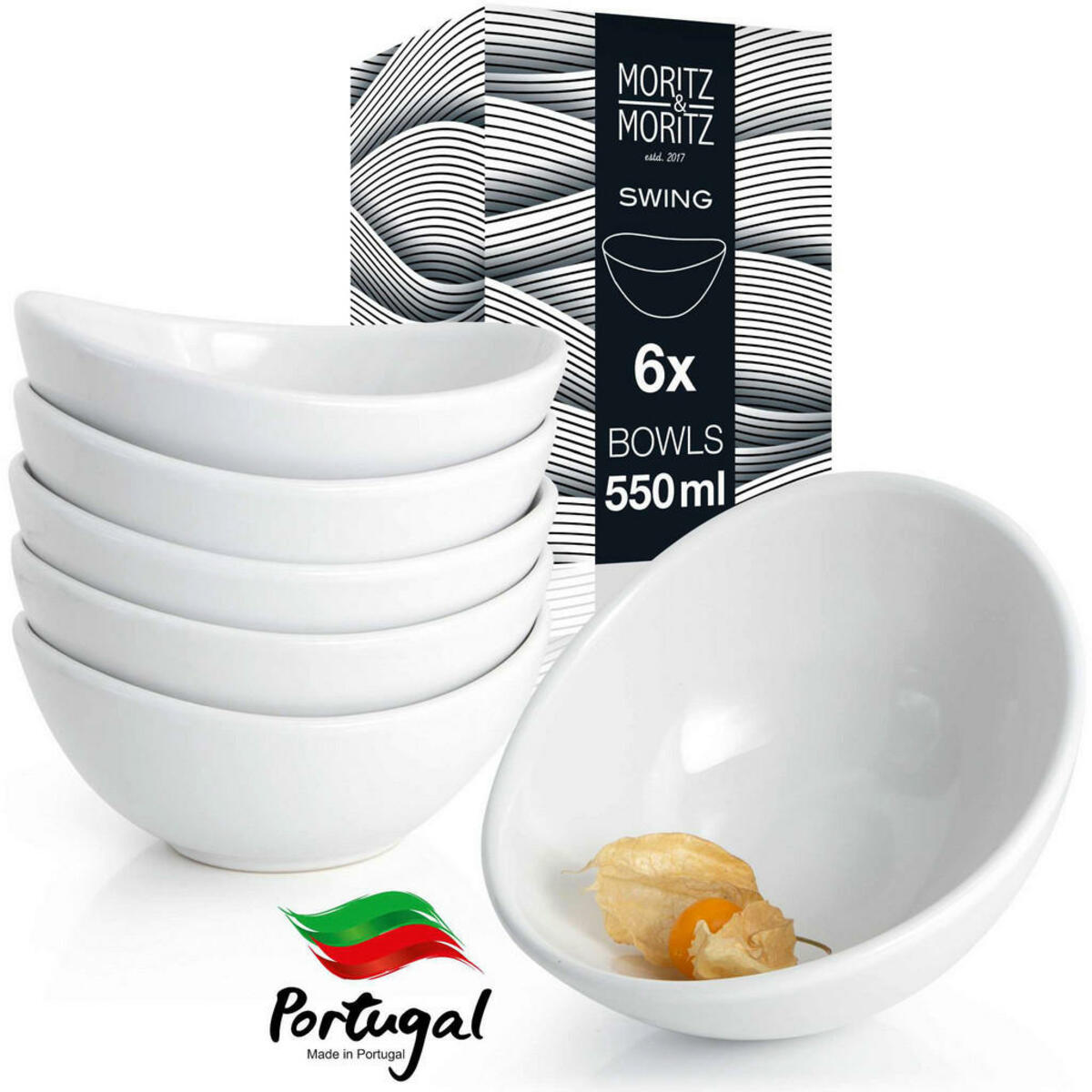 Bild 1 von Moritz & Moritz Servierschalen weiß Keramik