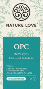 Nature Love Traubenkernextrakt mit 55% OPC