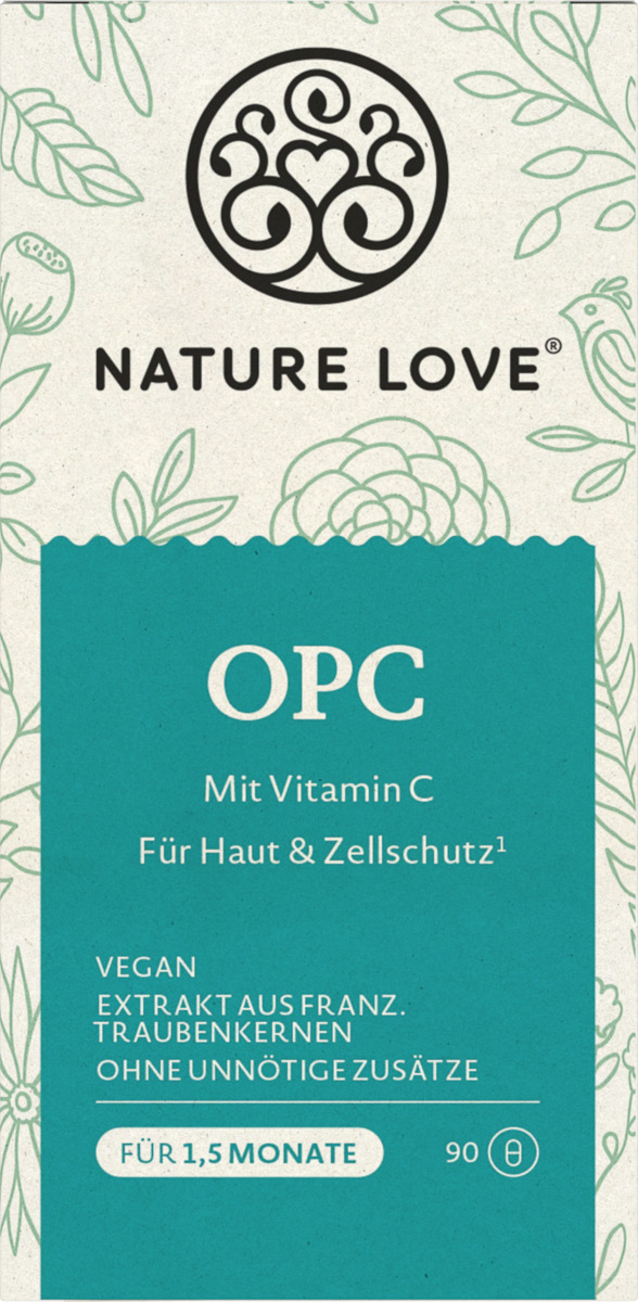 Bild 1 von Nature Love Traubenkernextrakt mit 55% OPC