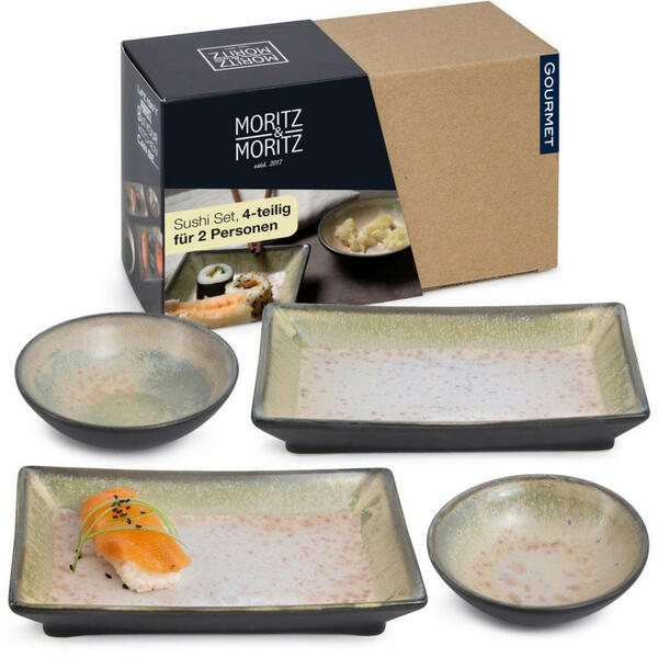 Bild 1 von Moritz & Moritz Sushi-Set grün Porzellan