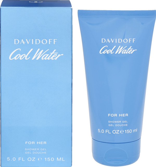 Bild 3 von Davidoff Cool Water Woman, Shower Gel 150 ml