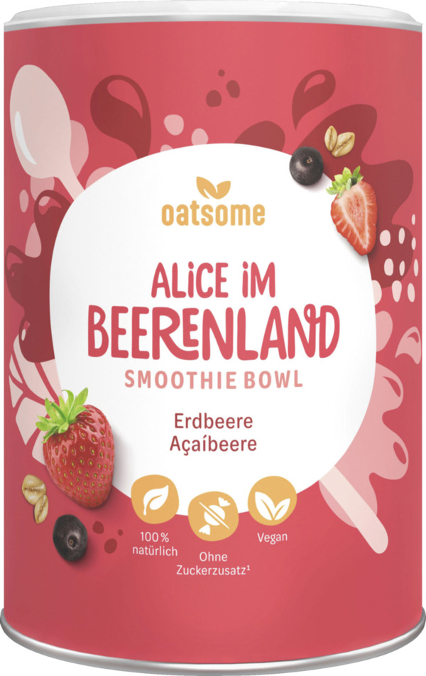 Bild 1 von Oatsome Smoothie Bowl Alice im Beerenland