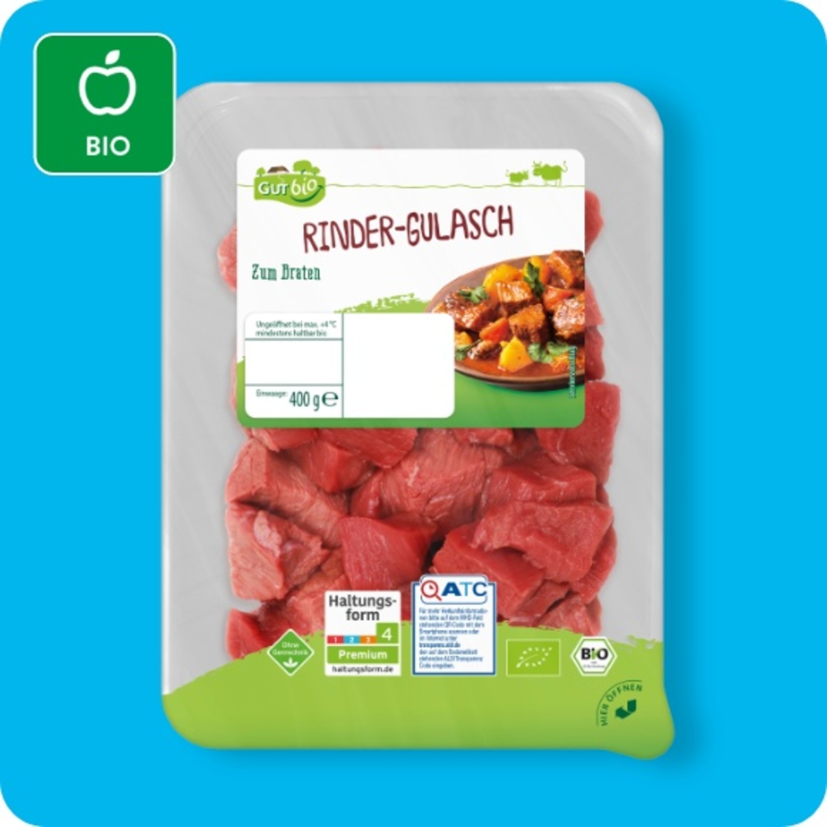 Bild 1 von Bio-Gulasch