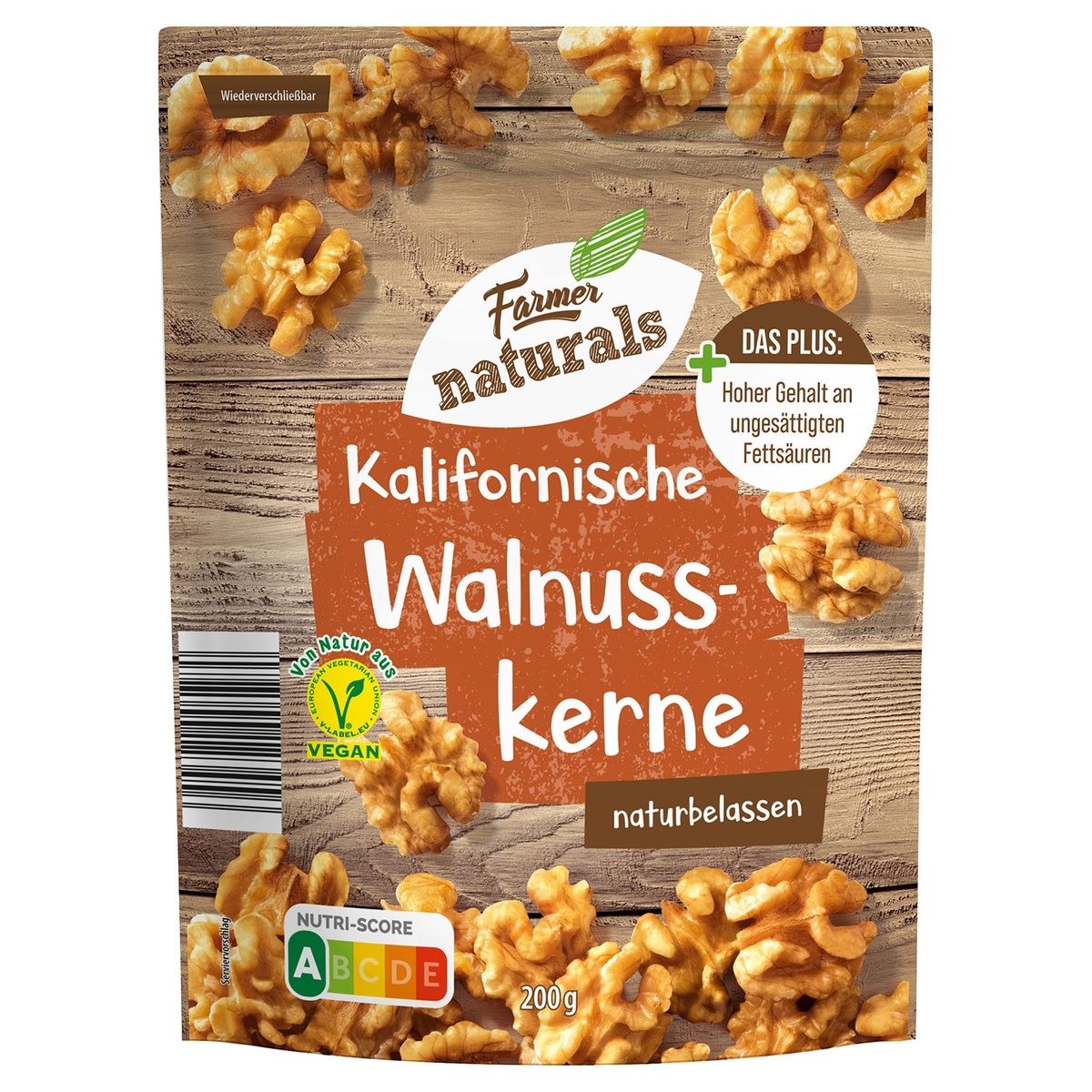 Bild 1 von FARMER NATURALS Walnusskerne 200 g