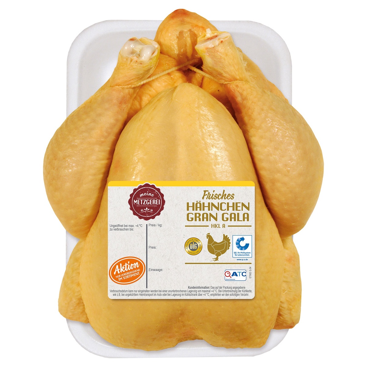 Bild 1 von MEINE METZGEREI Hähnchen Gran Gala 2.504 g