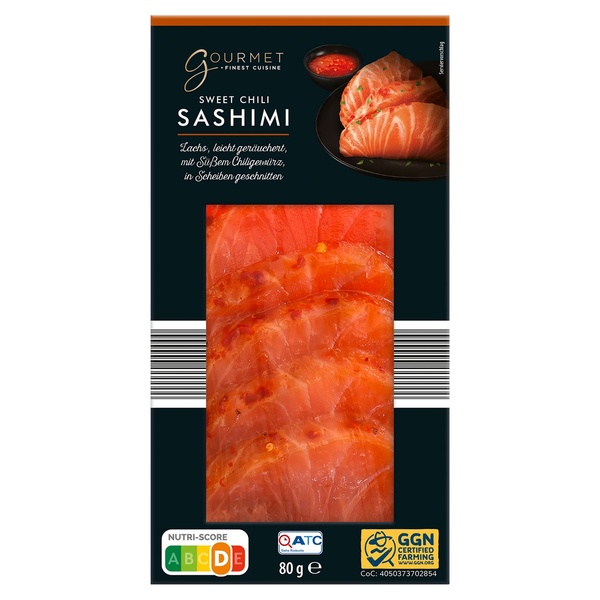 Bild 1 von GOURMET FINEST CUISINE Lachs-Sashimi 80 g