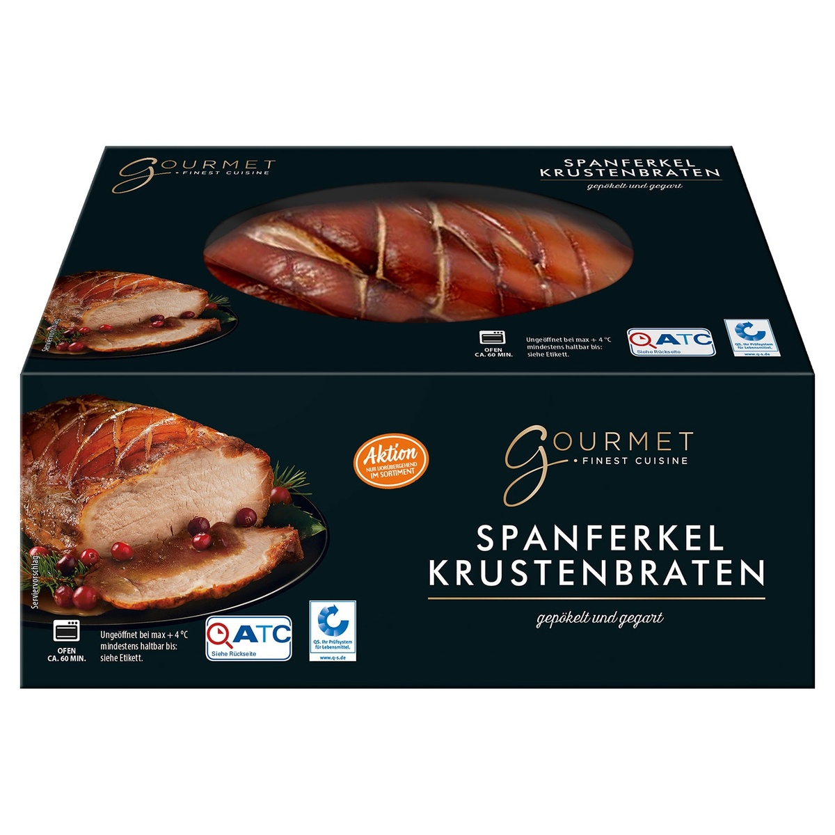 Bild 1 von GOURMET FINEST CUISINE Spanferkel-Krustenbraten 1.308 g