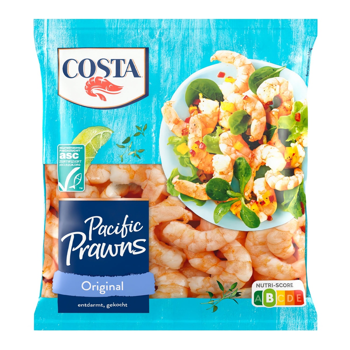 Bild 1 von COSTA Pacific Prawns 215 g