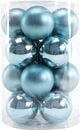 Bild 1 von TrendLine Weihnachtskugeln bruchfest 16 Stück, 4 cm Ø dämmerungsblau