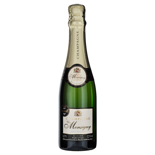 Bild 1 von VEUVE MONSIGNY Champagne brut Reserve demi 0,375 l