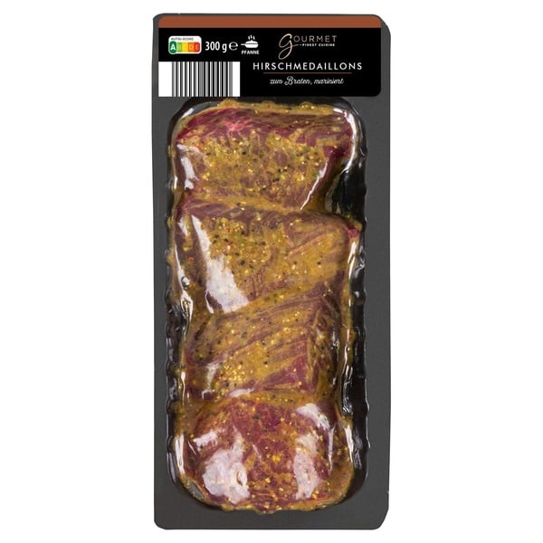 Bild 1 von GOURMET FINEST CUISINE Hirsch-Medaillons, mariniert 300 g