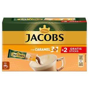 JACOBS®  Kaffeesticks Caramel 3 in 1 169 g