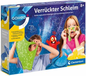 Clementoni® Experimentierkasten »Galileo Verrückter Schleim«, Made in Europe