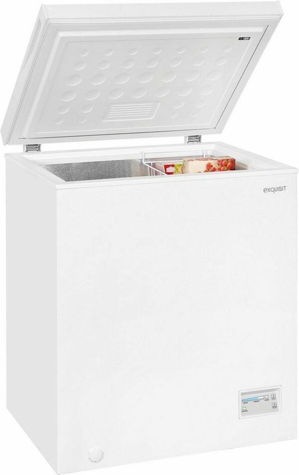 Bild 1 von exquisit Gefriertruhe GT150-E-040E weiss, 70,5 cm breit, 142 l