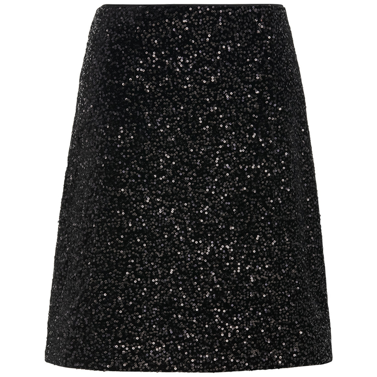 Bild 1 von Damen Minirock mit Pailletten SCHWARZ