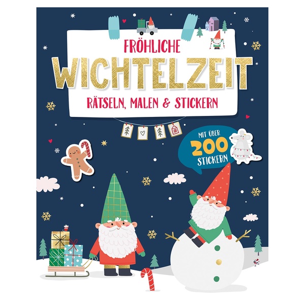 Bild 2 von Stickerheft Weihnachten