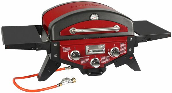 Bild 1 von El Fuego Gasgrill Medison rot, BxTxH: 118,5x38x52 cm