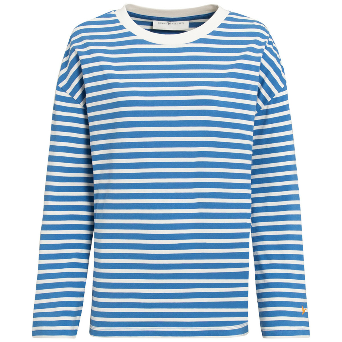 Bild 1 von Damen Langarmshirt im Ringel-Look BLAU / WEISS