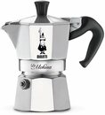 Bild 1 von BIALETTI Espressokocher Moka Express La Mokina, 0,04l Kaffeekanne, für den Espressoschluck zwischendurch, Aluminium