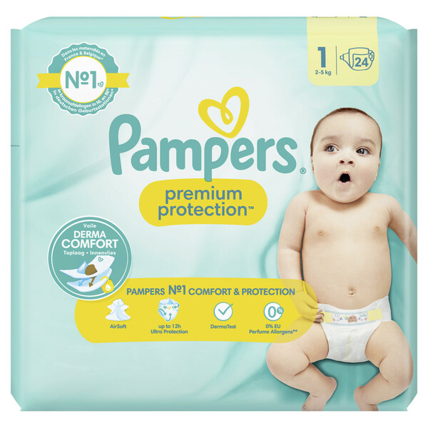 Bild 1 von Pampers Premium Protection New Baby Windeln Gr.1 2-5KG Einzelpack 24ST
