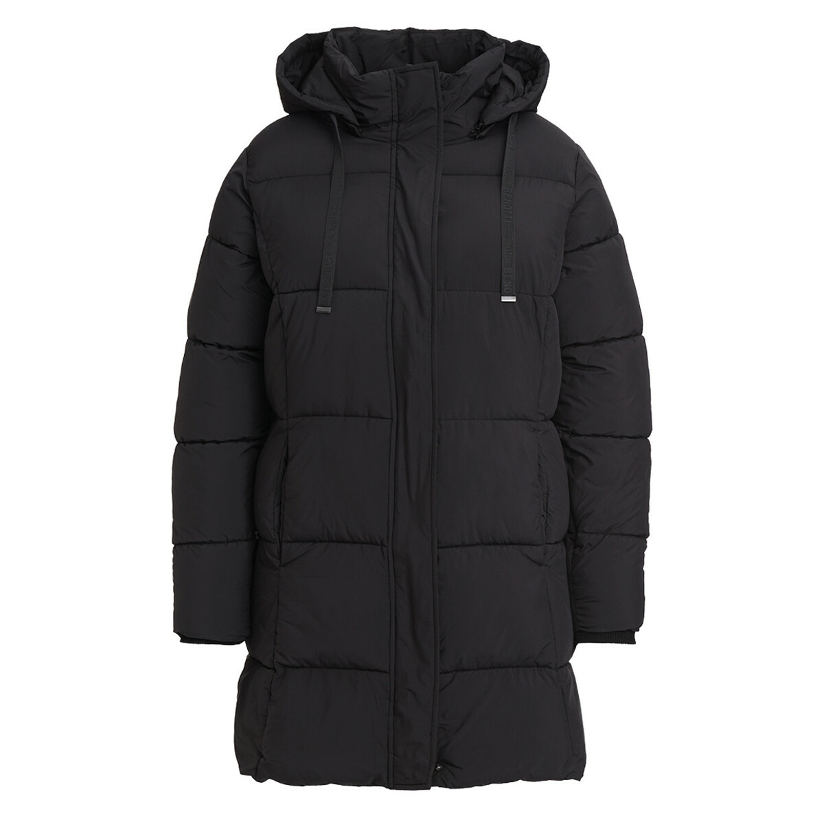 Bild 1 von Damen Puffermantel mit Kapuze SCHWARZ