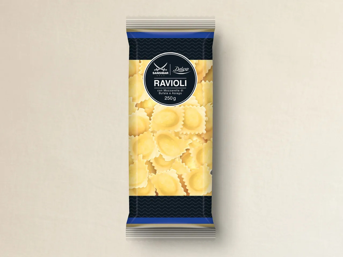 Bild 1 von Sansibar Deluxe Frische gefüllte Pasta, 
         250 g