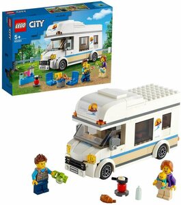 LEGO® Konstruktionsspielsteine »Ferien-Wohnmobil (60283), LEGO® City«, (190 St), Made in Europe
