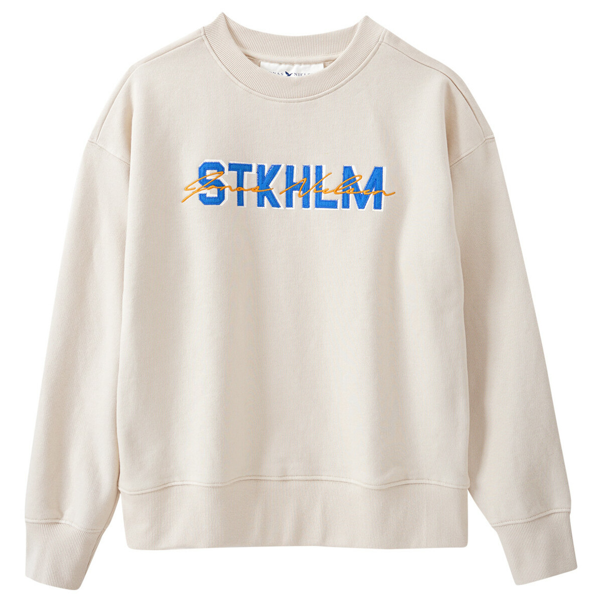 Bild 1 von Damen Sweatshirt mit Stickerei BEIGE