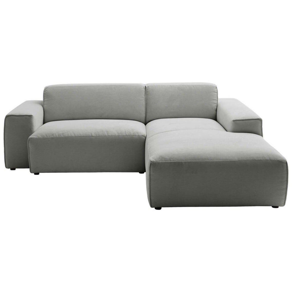 Bild 1 von Pure Home Lifestyle Ecksofa, Grau, Textil, 3-Sitzer, Ottomane rechts, L-Form, 228x189 cm, Blauer Engel, Goldenes M, Oeko-Tex® Standard 100, DGM-Klimapakt, DGM-Emissionslabel, Typenauswahl, Lederausw