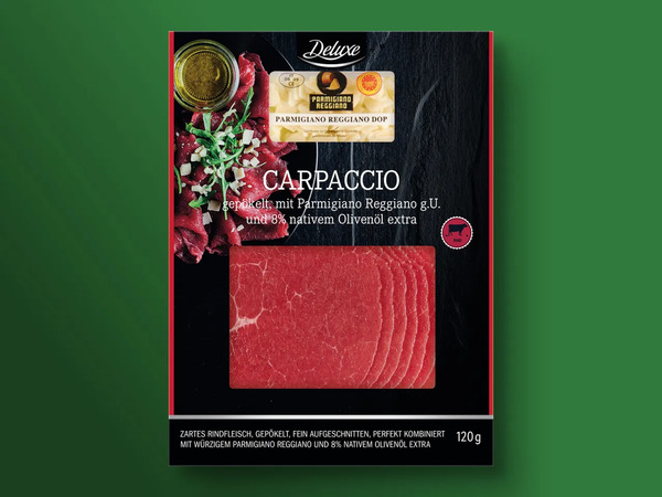 Bild 1 von Deluxe Carpaccio vom Rind, 
         120 g