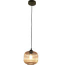 Bild 1 von Fabas Luce Pendelleuchte Dock, Schwarz, Metall, Glas, 200 cm, ISO 9001, höhenverstellbar, Lampen & Leuchten, Leuchtenserien